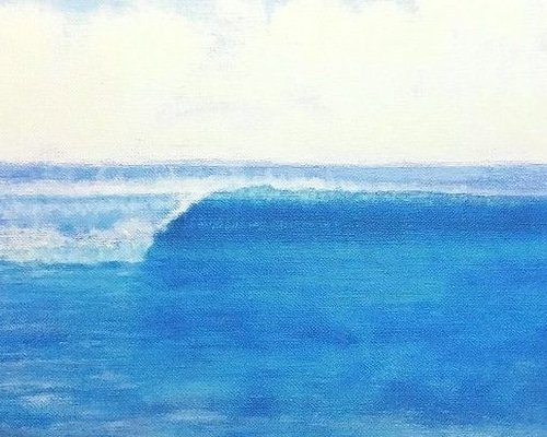 波の絵 r-left 絵画 art iroiro 通販 5558392｜Creema(クリーマ)