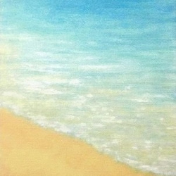 海の絵 海の絵 no.014 絵画 art iroiro 通販 5558266｜Creema(クリーマ)