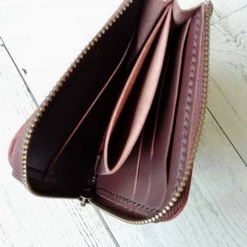 【かのん 】ミニ財布（ダークブラウン ）【受注生産】 楽天市場】【ふるさと納税】MOTO ミニウォレット 財布 BROWN