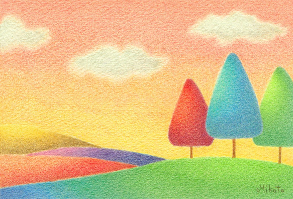 メルカリで本日中に売れなければ❗利益なし赤字絵画❗「見つめる
