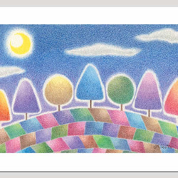 色鉛筆画 新作 色鉛筆画 『妖精の刻』 sold out Fairy Time サイズ 210mm