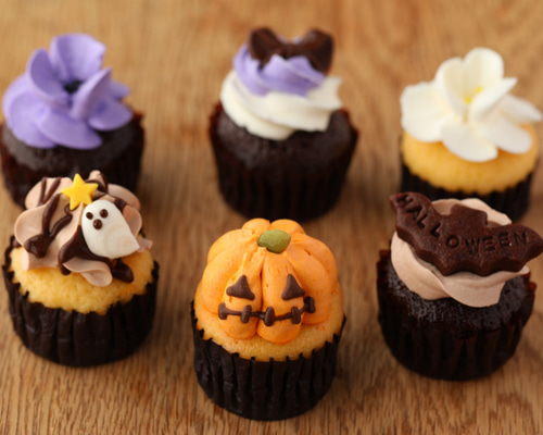 ハロウィンカップケーキ ハロウィンカップケーキ