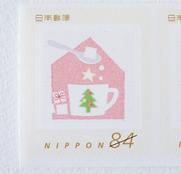 ※切手　小さなクリスマス　84円　63円セット　 4枚目の画像