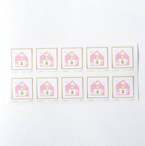 ※63円切手 10枚 小さなクリスマス 3枚目の画像
