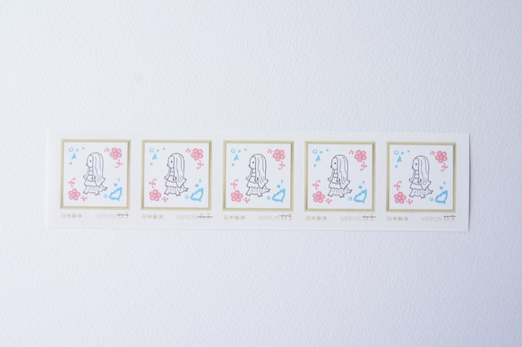 アマビエさま63円切手 5枚  海の花 2枚目の画像