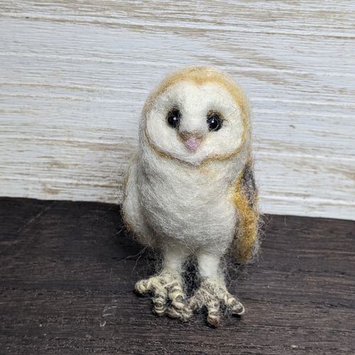 メンフクロウ09 羊毛フェルト 青工房seikobo 通販 11111098