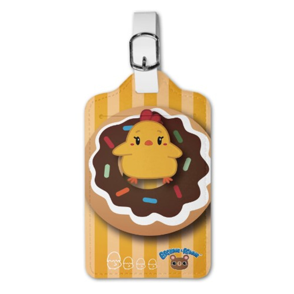 可愛動物行李箱姓名掛牌 CHICKY Luggage Tag 第1張的照片