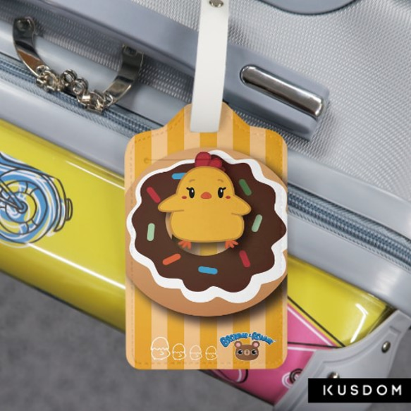 可愛動物行李箱姓名掛牌 CHICKY Luggage Tag 第2張的照片