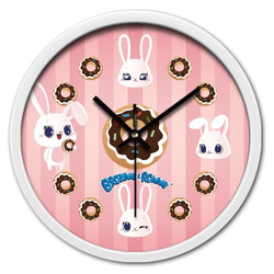 可愛動物圓形掛牆鐘 Round Wall Clock -Yuki 第1張的照片