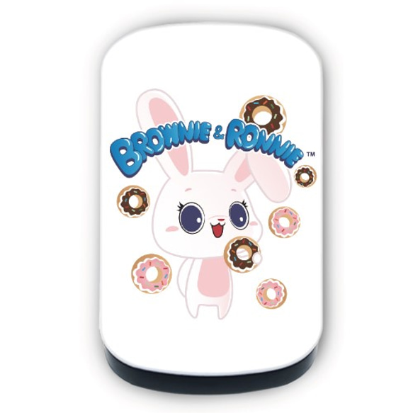 かわいい動物のコンピュータマウスのタッチマウス -  Yuki＆Donuts Logo 1枚目の画像