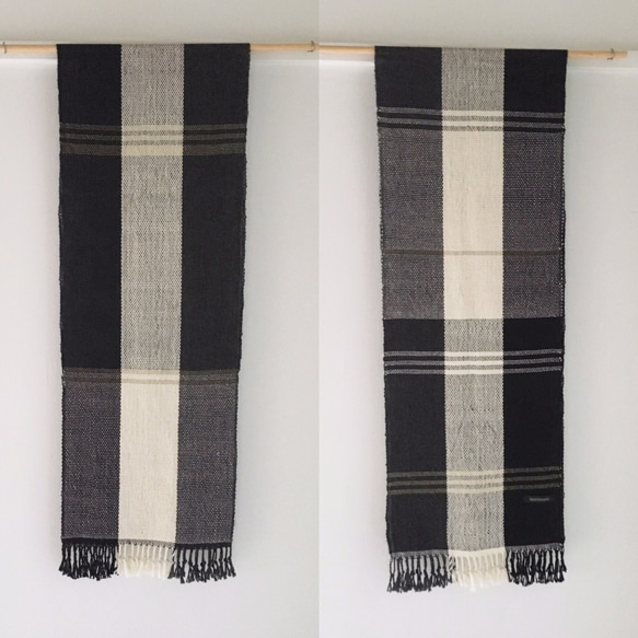 [Unisex Scarf] Monotone Mix 第4張的照片