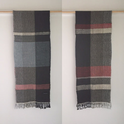 [Unisex Scarf] Brown Mix 第4張的照片