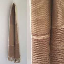 [Unisex Scarf] Beige Mix 第3張的照片