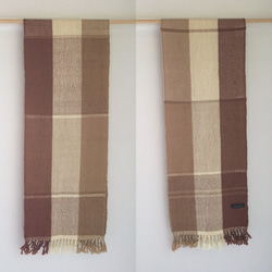 [Unisex Scarf] Beige Mix 第4張的照片