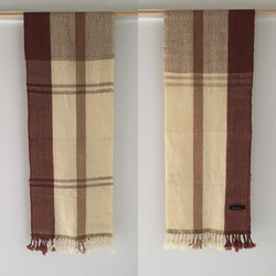 [Unisex Scarf] Beige Mix 4 第4張的照片