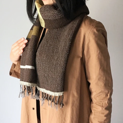 [Unisex Scarf] Brown Mix 2 第1張的照片