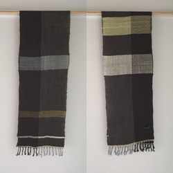 [Unisex Scarf] Brown Mix 2 第4張的照片