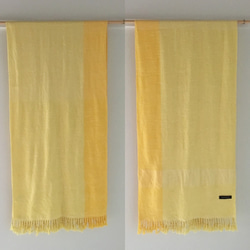 [Unisex Scarf] Yellow - All season available - 第4張的照片