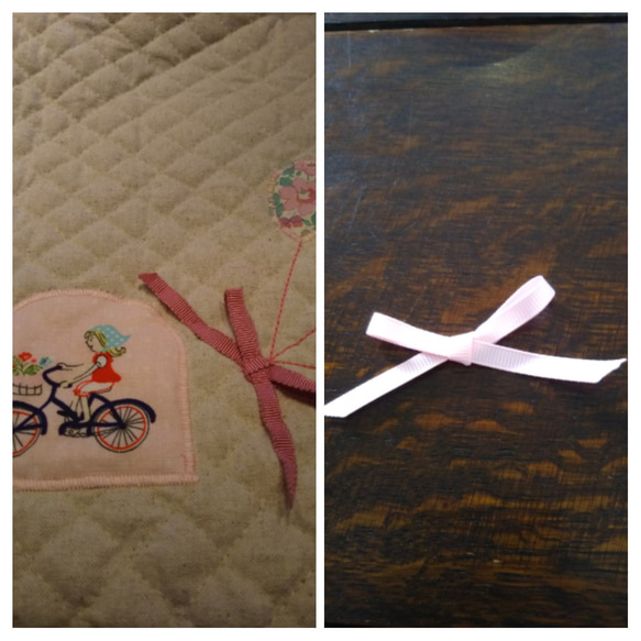 とっとちゃん様専用ページ   春を届ける女の子  リバティレッスンバッグ    ピンク  水色 2枚目の画像