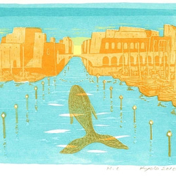 矢崎勝美「シリーズ『海』」シルクスクリーン版画 絵画買取