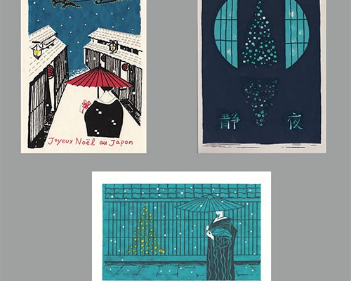 水墨画 シルク製 約70cm x 45cm 水墨画 シルク製 約70cm x 45cm