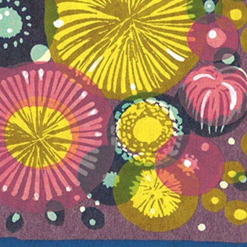 花火4種＊版画（シルクスクリーン）＊ポストカード4枚＊エッフェル塔