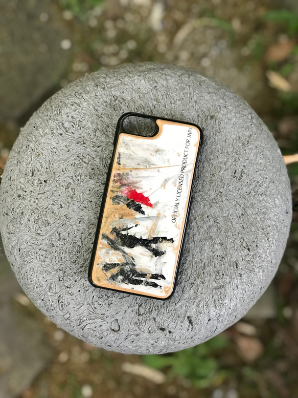 お試し価格【即納】iPhone7ケース アイフォンケース スケートボード 木製 木目 高品質 職人手作り 薄型 1枚目の画像