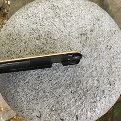 お試し価格【即納】iPhone7ケース アイフォンケース スケートボード 木製 木目 高品質 職人手作り 薄型 4枚目の画像