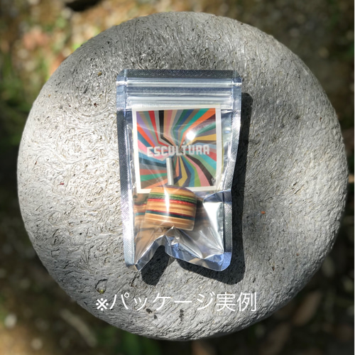 お香立て　スケボーリメイク　スタビライズウッド　ハンドメイド Amazon.co.jp: お香立て スケボーリメイク スタビライズウッド