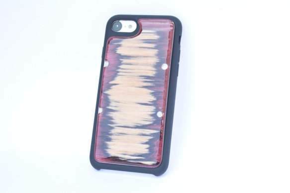 【即納】iPhoneケース アイフォンケース スケートボード おしゃれ 高品質 木製 木製ケース iPhone8/7 2枚目の画像