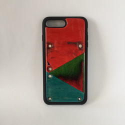 送料無料 iPhoneケース アイフォンケース スケートボード 木目 天然木 木製ケース  iPhone8/7Plus 2枚目の画像