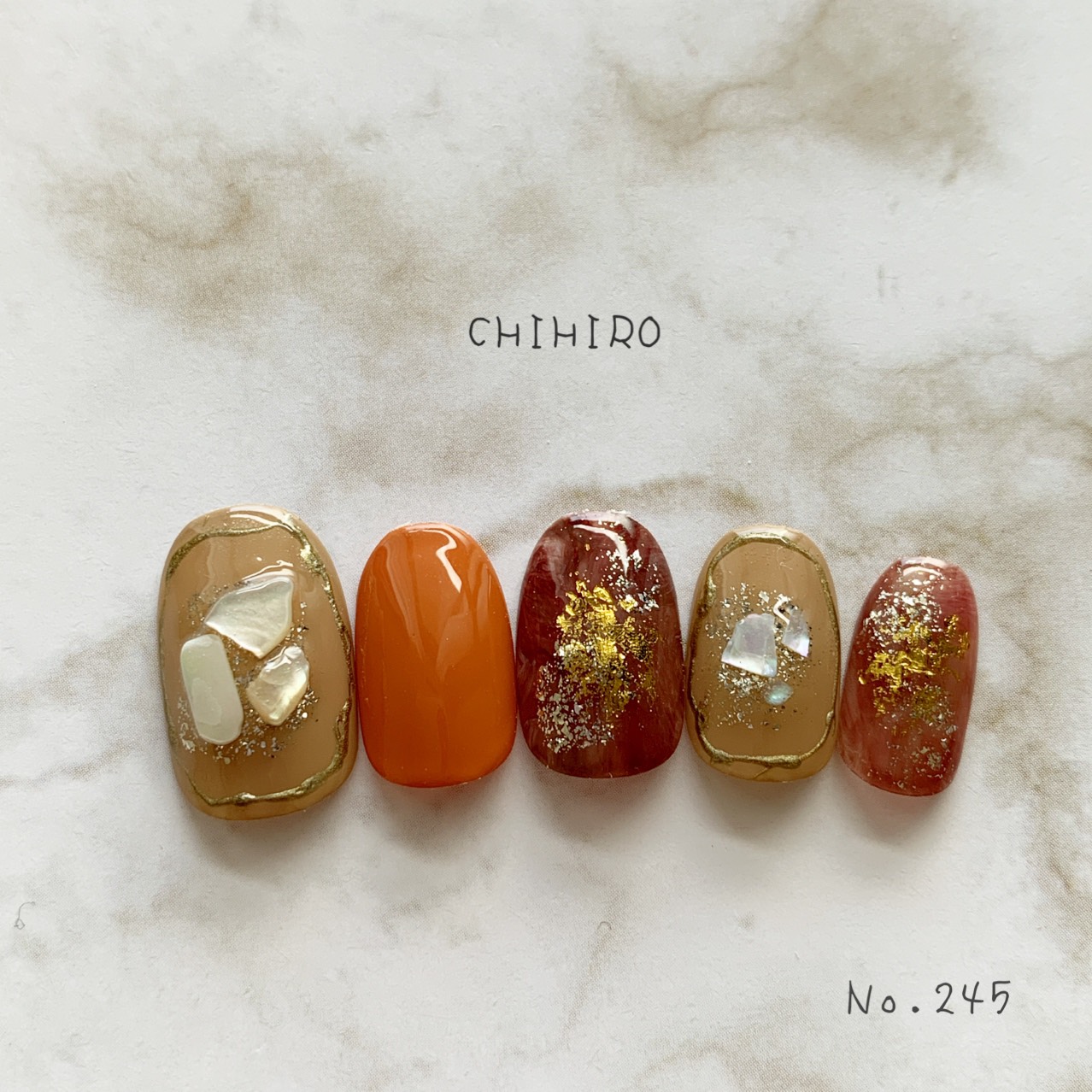 shiページ ネイルチップ ネイルチップ No.245 ネイルチップ（つけ爪） CHIHIRO 通販