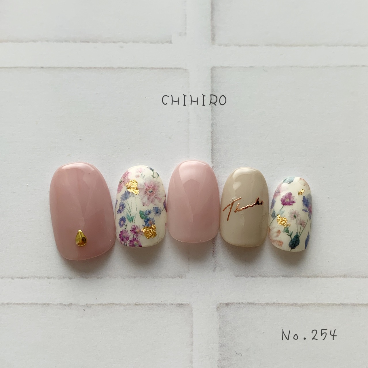 ネイルチップ ネイルチップ No.254 ネイルチップ（つけ爪） CHIHIRO 通販
