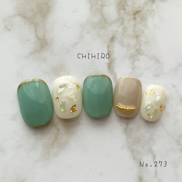 ネイルチップ No.273 ネイルチップ（つけ爪） CHIHIRO 通販