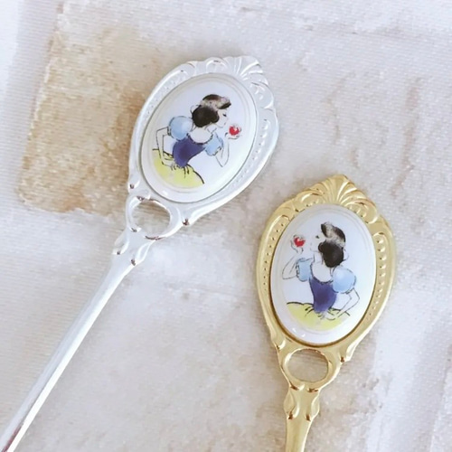 選べる2本セット 白雪姫♡プリンセス気分なカトラリー スプーン  