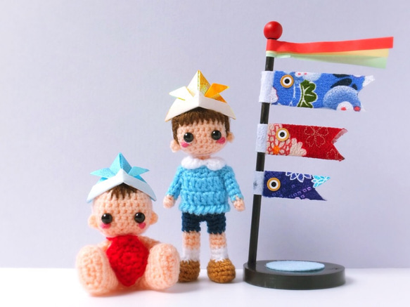端午の節句*こどもの日*あみぐるみ あみぐるみ sari-mama 通販