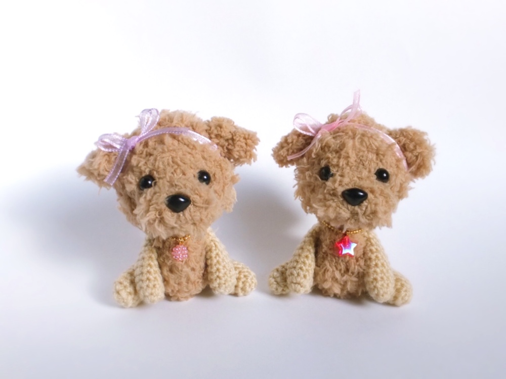 Lee　　シュナちゃん＆トイプーちゃんあみぐるみ