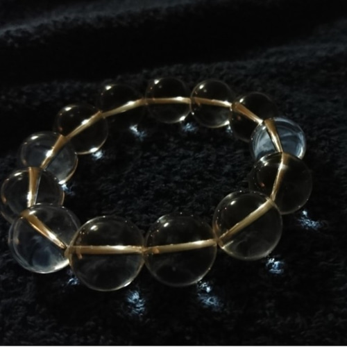 金運爆上げクリスタル勾玉神田明神パワーブレスレット