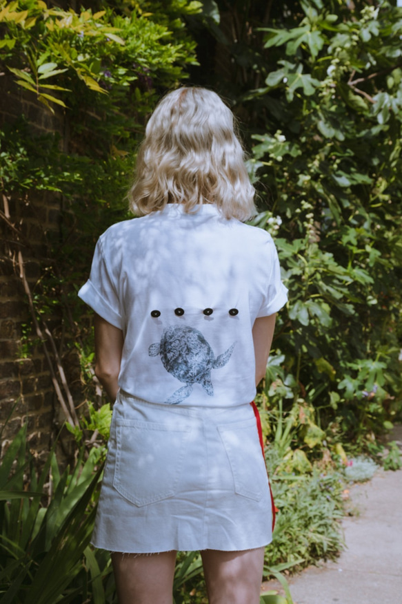 Certified Organic Cotton T-shirt - Sea Creatures Collection 3枚目の画像