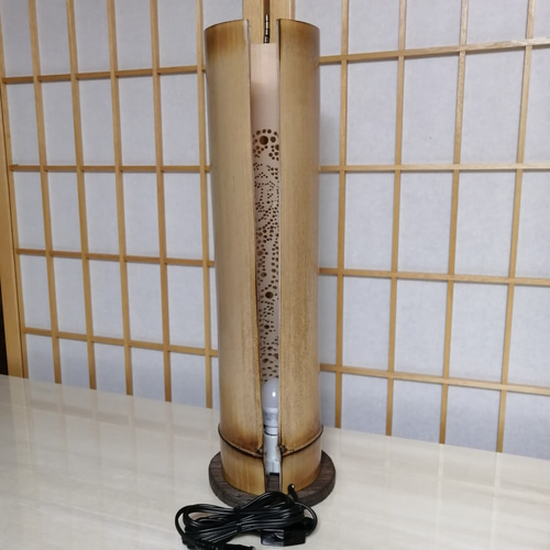 癒し灯火　竹行灯　No23208 (癒し灯) 癒し灯火 竹行灯 No23208 (癒し灯) その他インテリア雑貨 ふー's shop