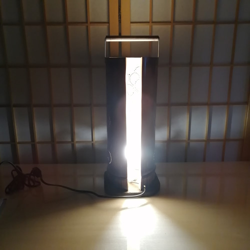 癒し灯火 竹行灯 No23218 その他インテリア雑貨 ふー's shop 通販