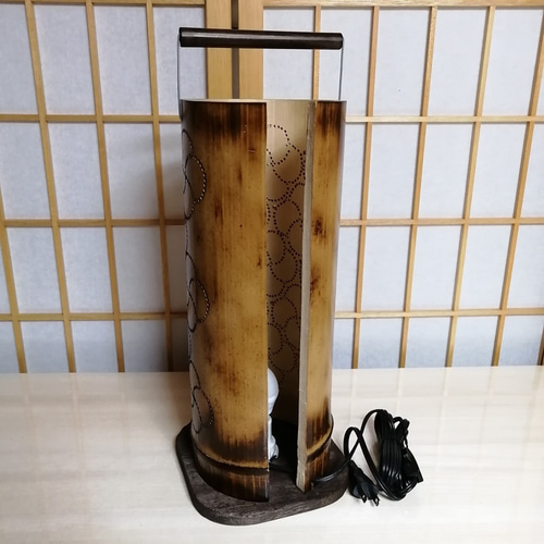 癒し灯火　竹行灯　No23218 癒し灯火 竹行灯 No23218 その他インテリア雑貨 ふー's shop