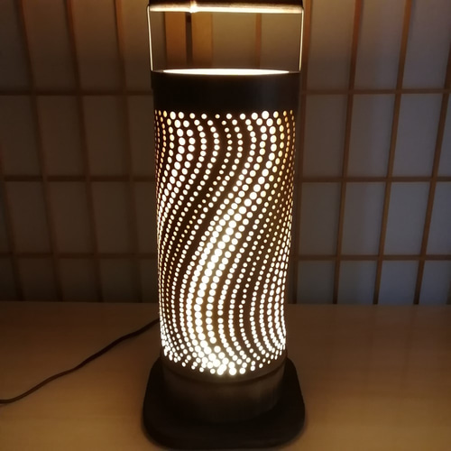 癒し灯火 竹行灯 No23219 その他インテリア雑貨 ふー's shop 通販