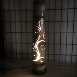 癒し灯火 竹行灯 No23207 (洗心) その他インテリア雑貨 ふー's shop