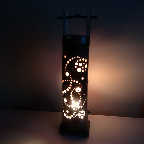 癒し灯火 竹灯籠 No23147 その他インテリア雑貨 ふー's shop 通販