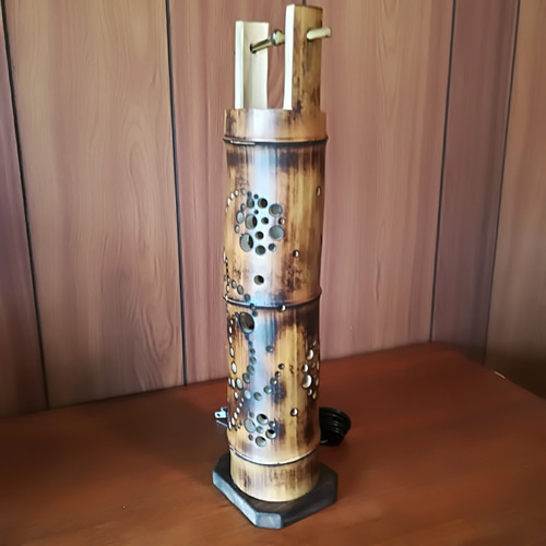 癒し灯火 竹灯籠 No23147 その他インテリア雑貨 ふー's shop 通販