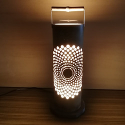 癒し灯火 竹行灯 No23243 スタンドライト・テーブルランプ ふー's shop