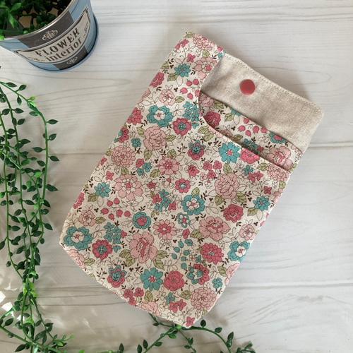 スマホが入る！大人の移動ポケット＊お仕事ポーチ＊(YUWAシャモニー花 