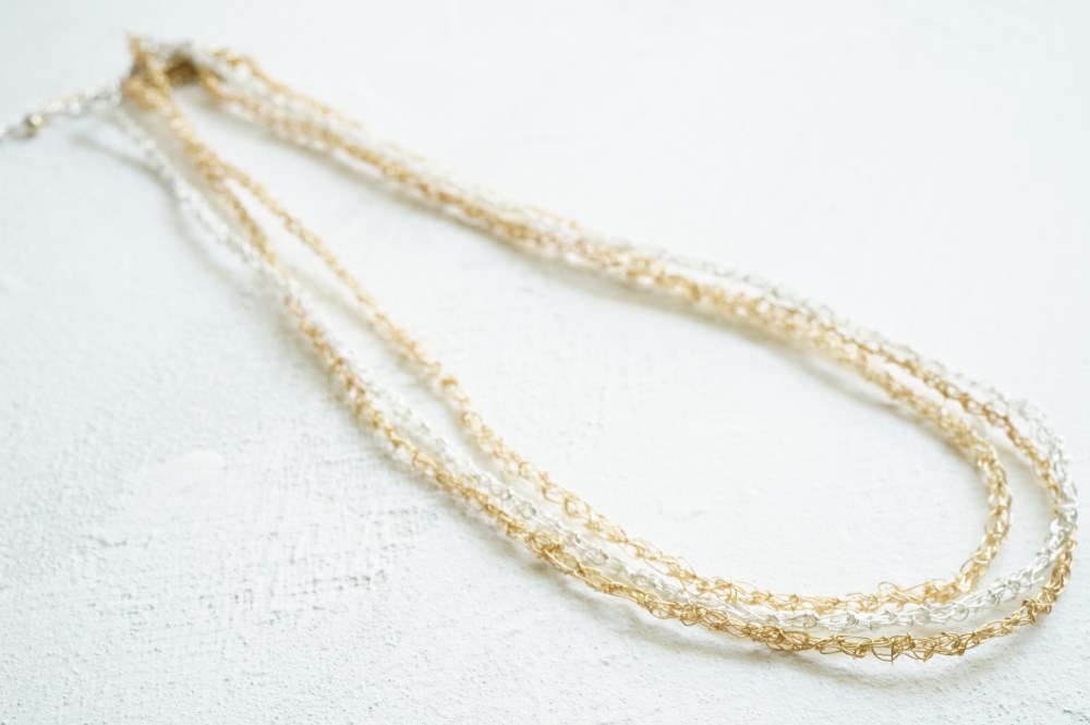 エビ編みのチェーンD