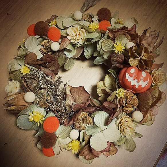 ハロウィンリース313(カントリードール)